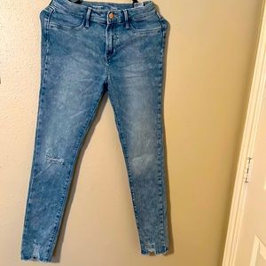 Distress Ballerina Jeggings